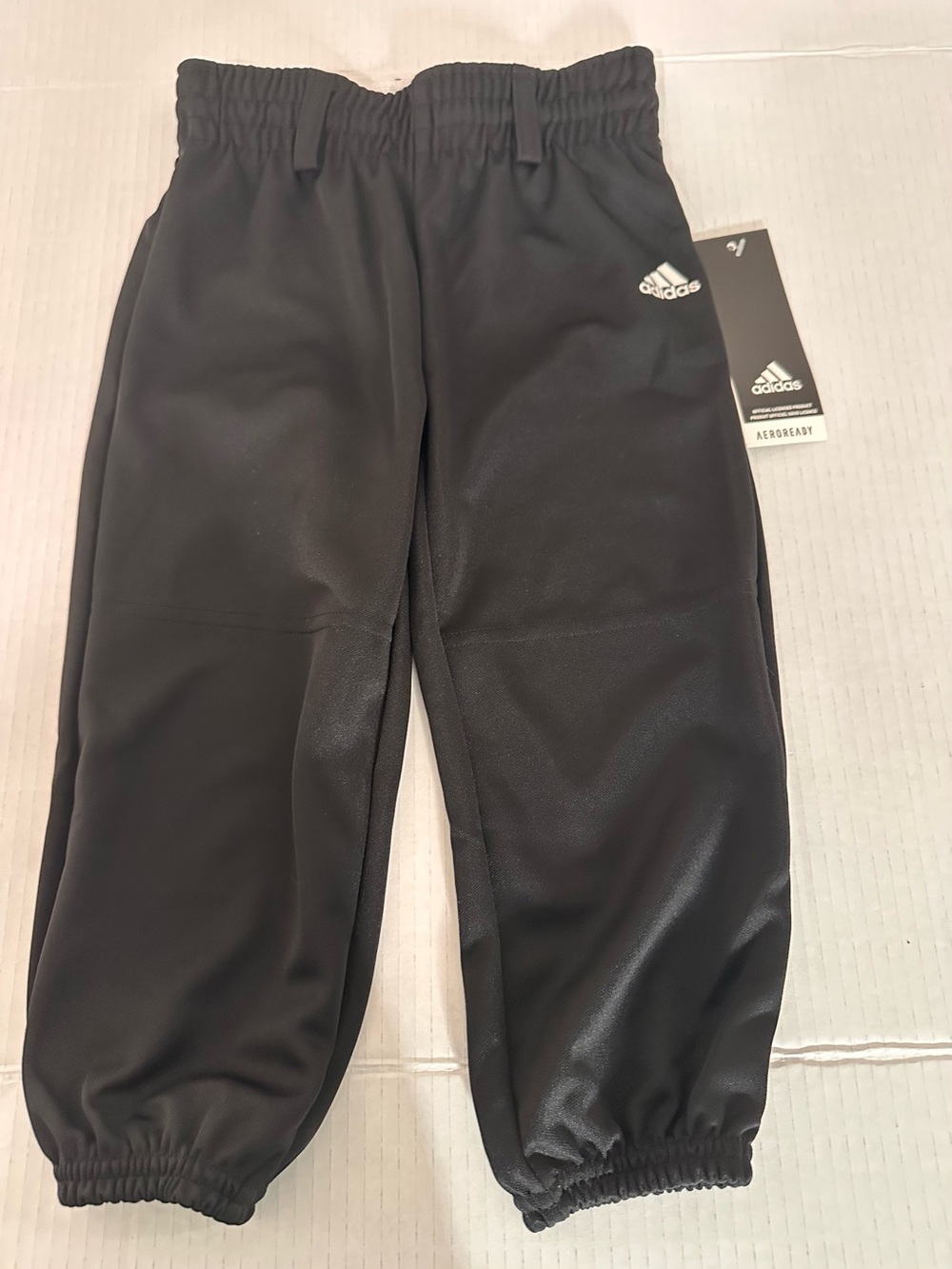 adidas Kids Black and White Jogger Pants